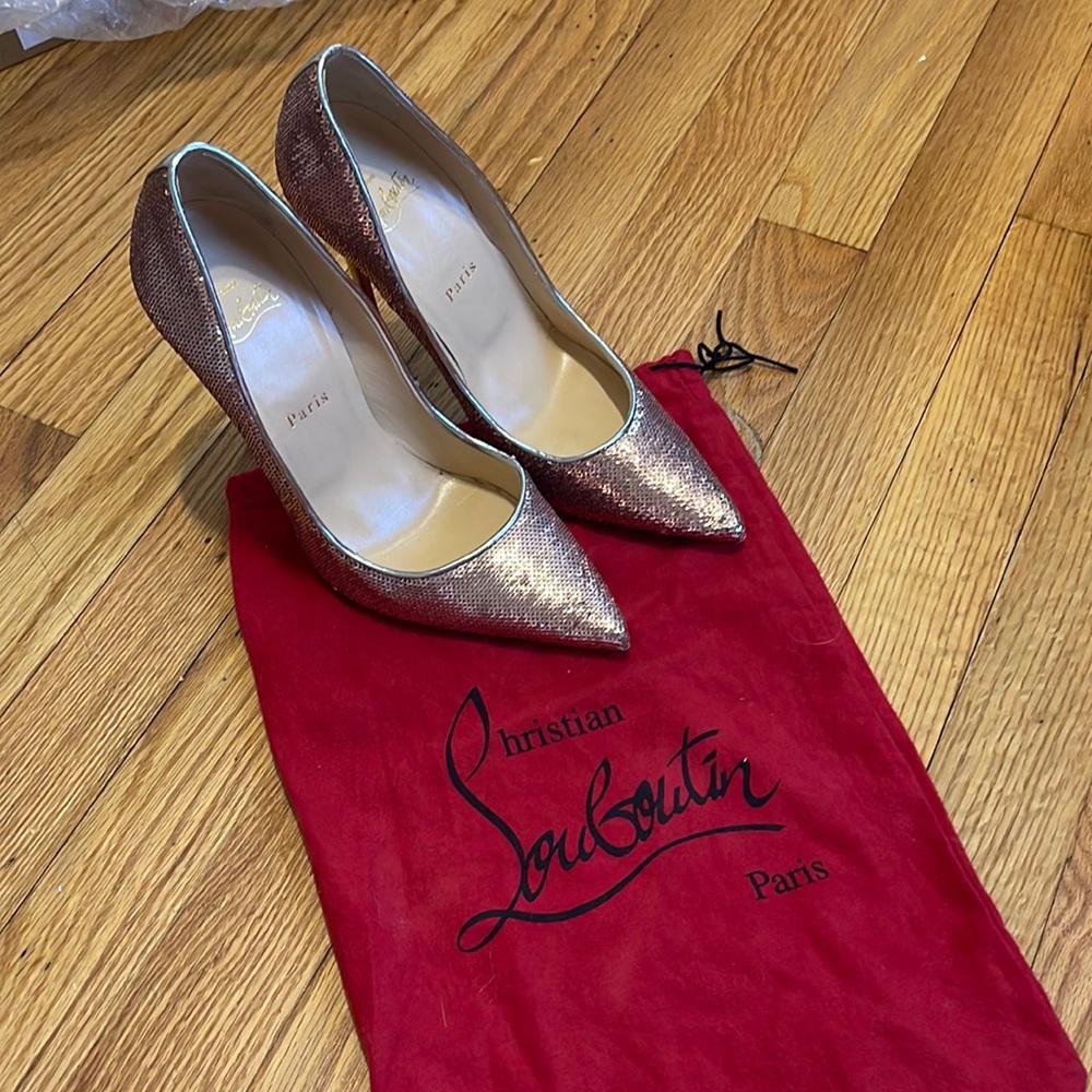 Gold So Kate Heels